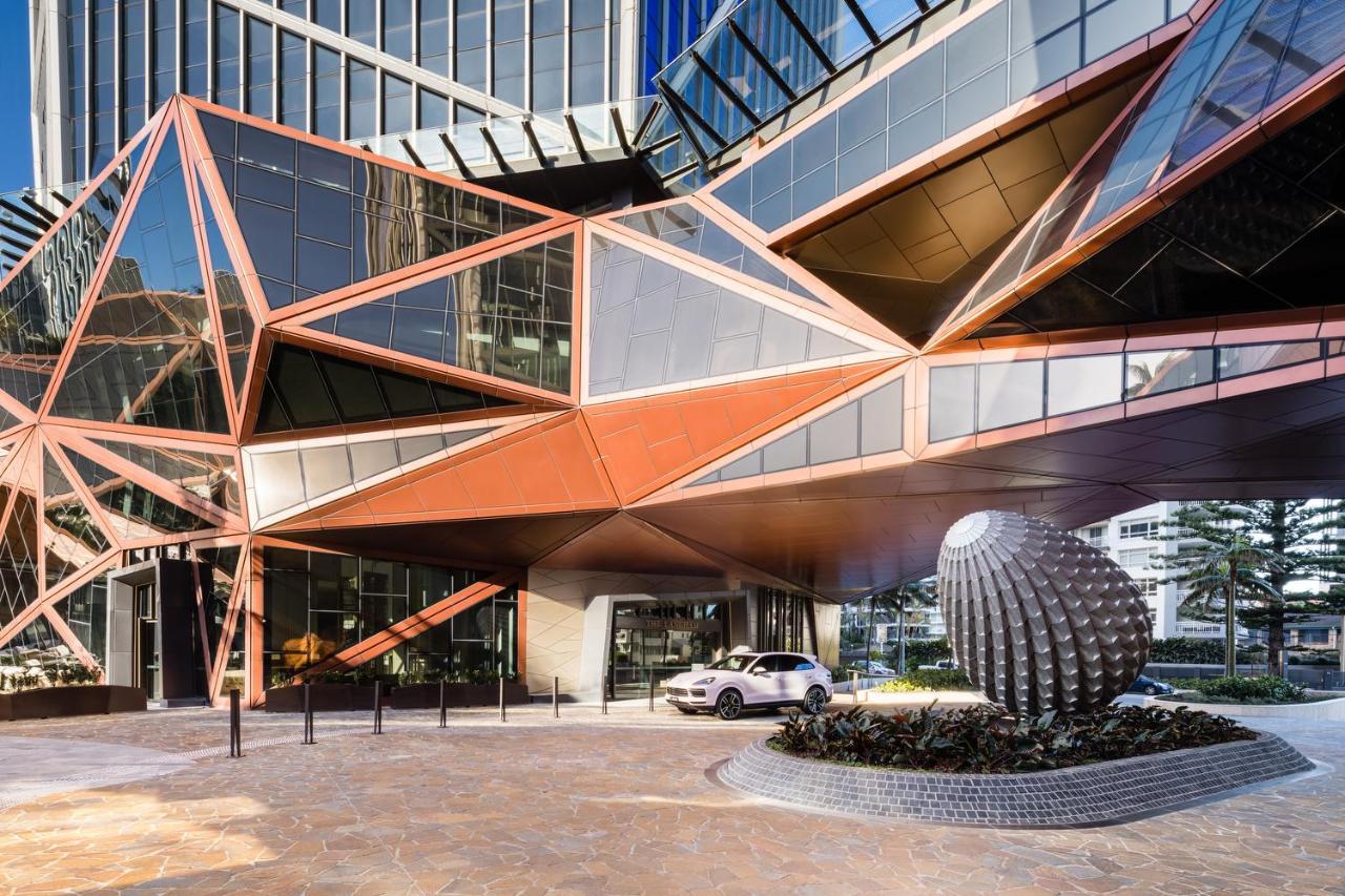 The Langham, Gold Coast And Jewel Residences ภายนอก รูปภาพ The hotel's main entrance